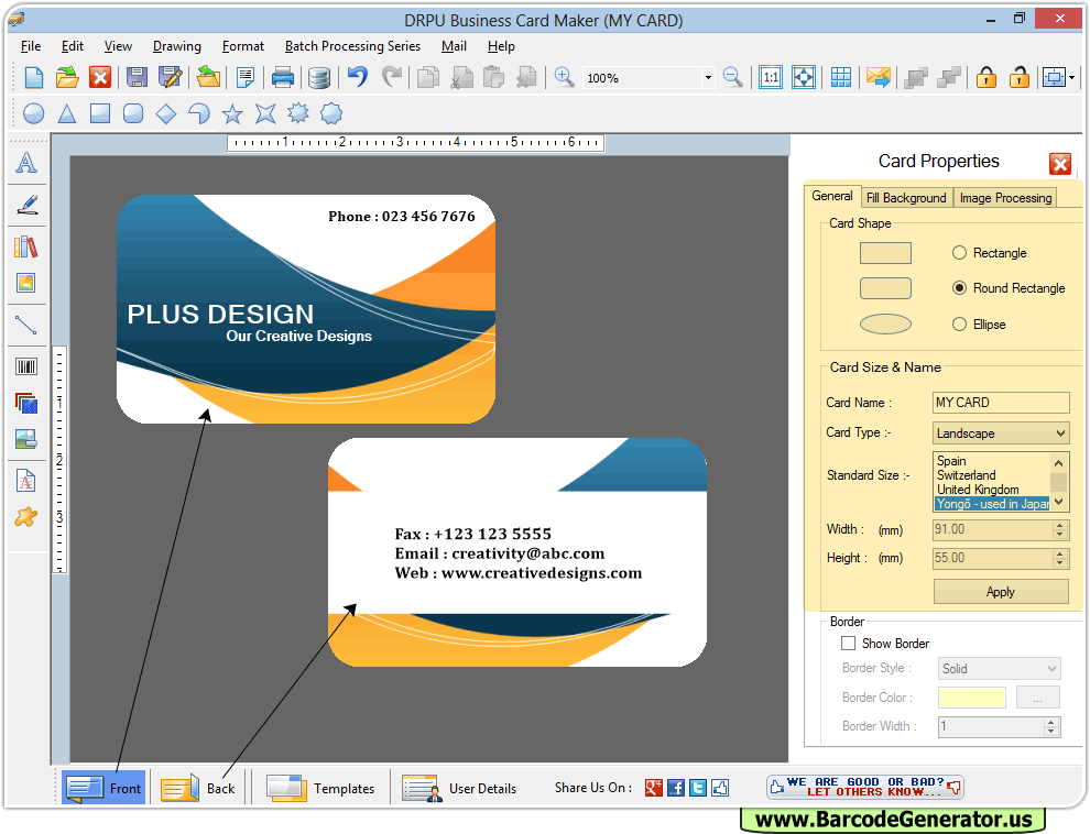 best free business card maker software best free business card maker software