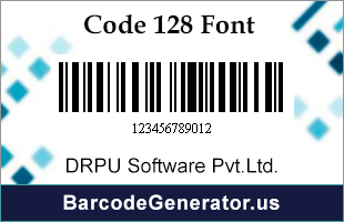 Code 128 Fonts