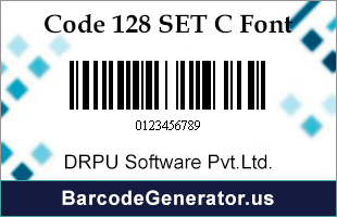 Code 128 C Fonts