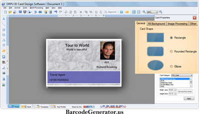 ID Card Maker Software Screenshot1