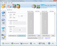 Barcode Generator for Inventory Control and Retail Business Screenshot2