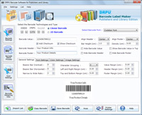 Barcode Generator for Publishers and Library Screenshot2