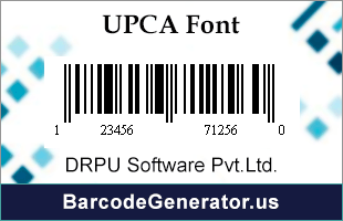 UPCA Fonts