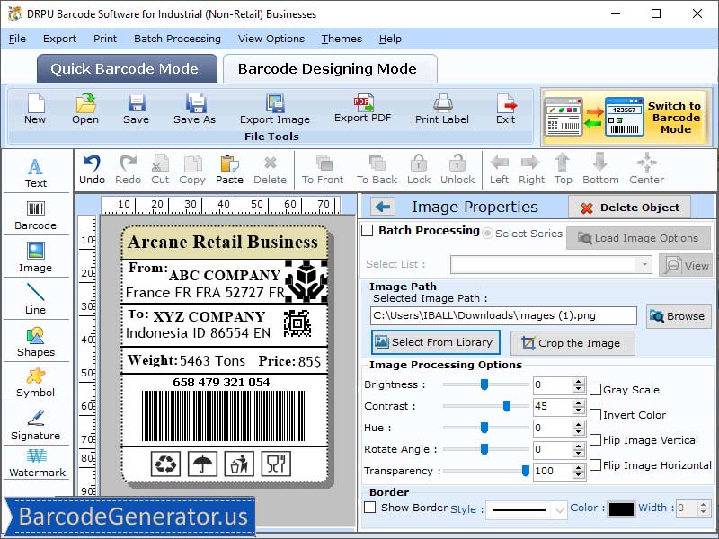 Barcode Generator for Warehouse 6.3.6 full