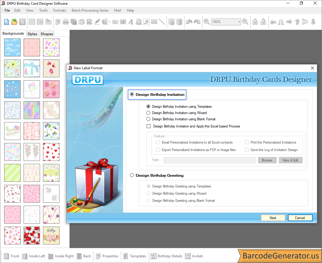 Design Birthday Invitation using Templates Design Birthday Invitation using Templates