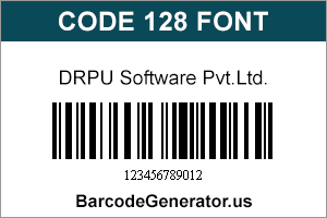 Code 128 Fonts