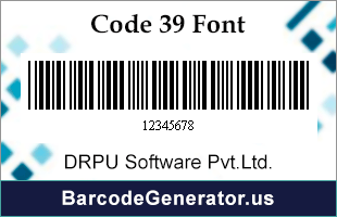 Code 39 Fonts