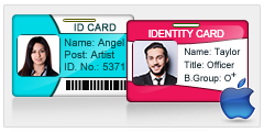 Visitors ID Cards Maker for Mac