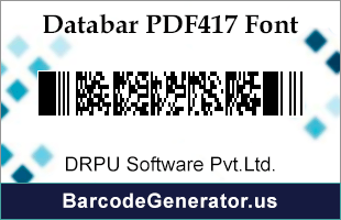 Databar PDF417 Font