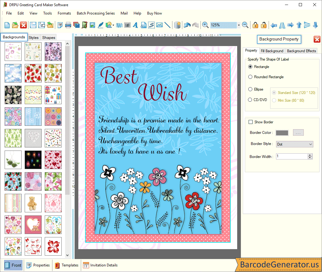 Greeting Card Maker Software