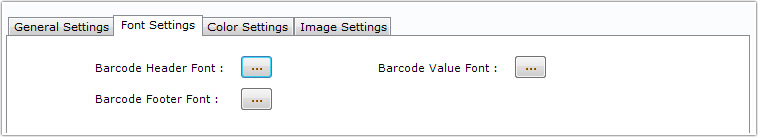 Font Settings Font Settings