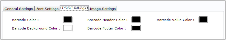 Color Settings Color Settings