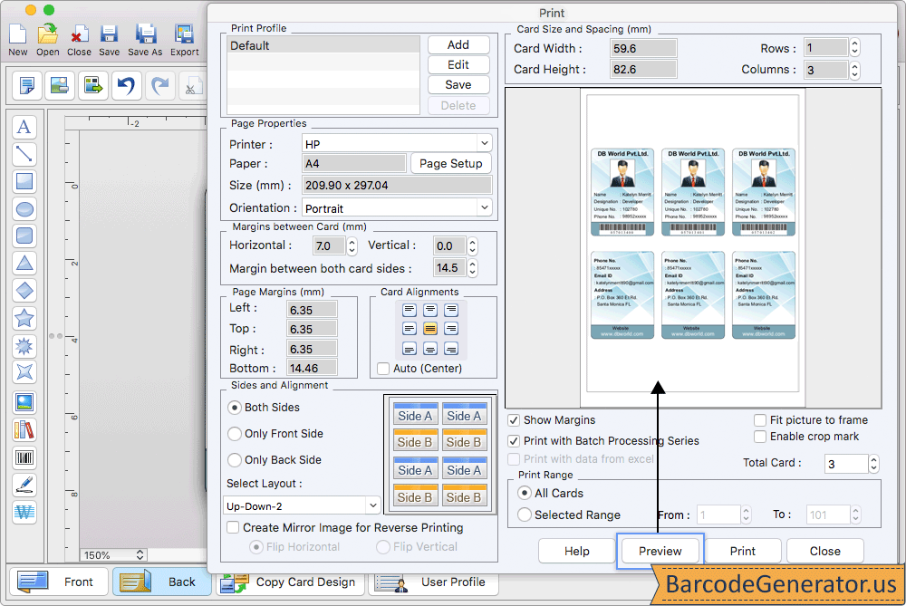 Print Settings Print Settings