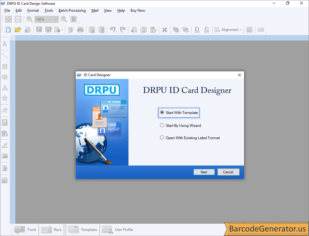 DRPU ID Card Designer