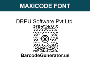 Maxicode Font