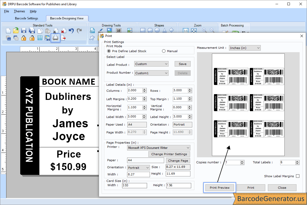 Barcode Generator for Publishers