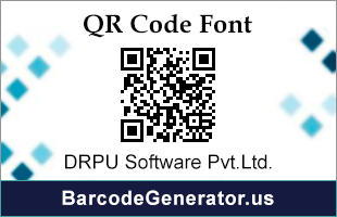 QR Code Font