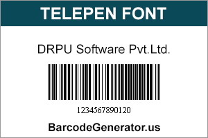 Telepen Fonts