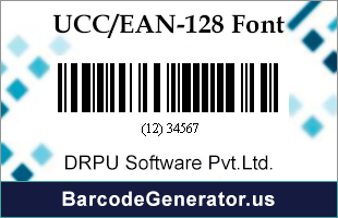 UCC/EAN-128 Fonts