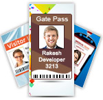 Visitors ID Gate Pass Maker