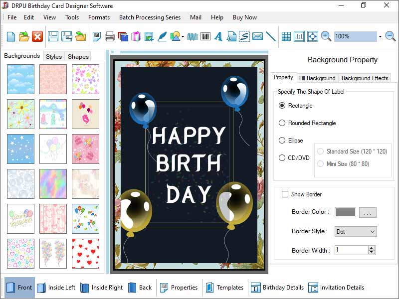 Birthday Card Designing Tool for Window, Professional Birthday Card Software, Birthday Wishing Card Application, Birthday Invitation Card Creator App, Card Designing Tool for Birthday, Bulk Printable Card Software, Happy Birthday Card Generating Tool