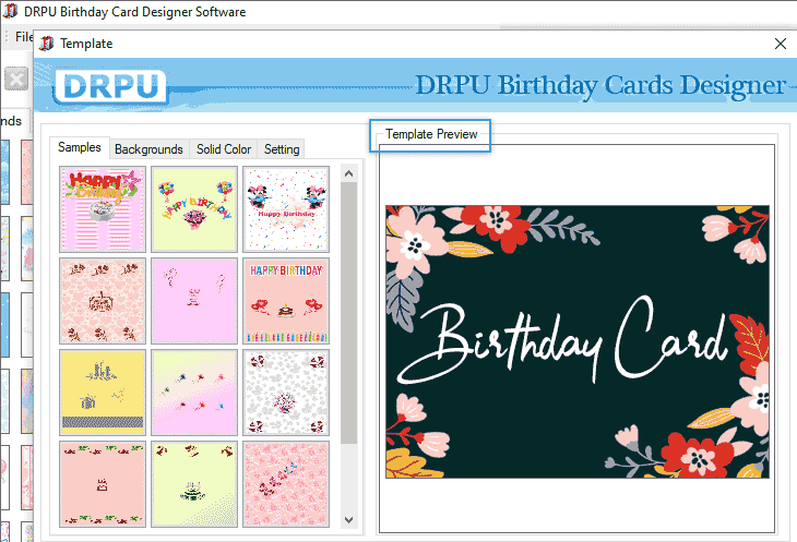 Birthday Cards Maker Software