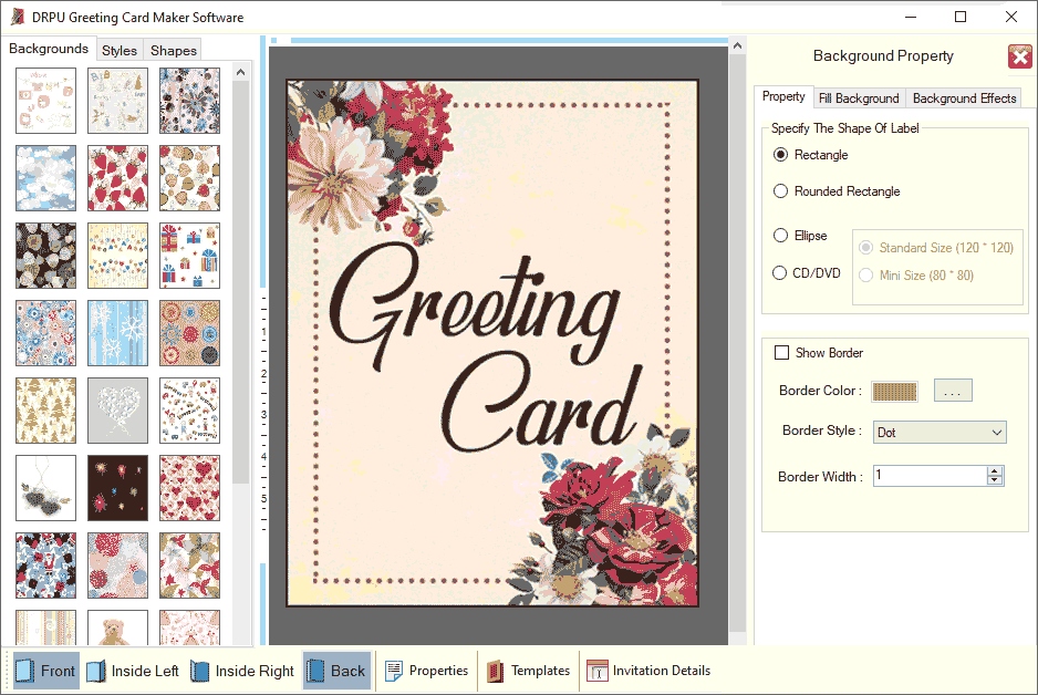 Greeting Cards Maker Software software