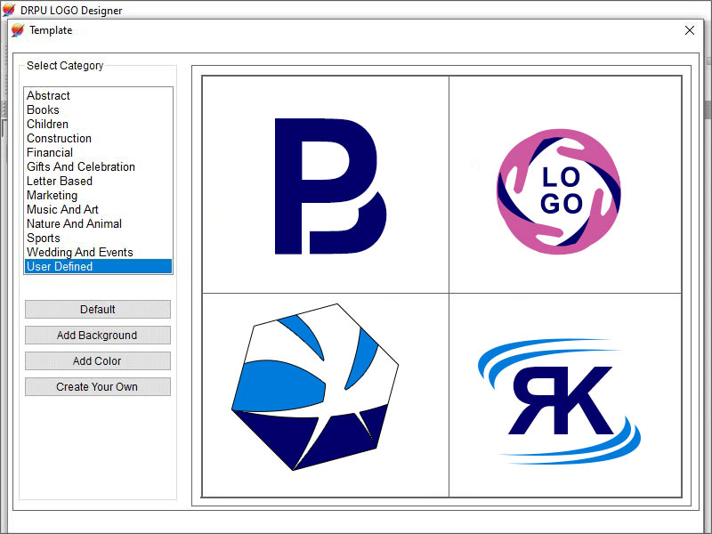 Screenshot of Professional Company Logo Maker Tool