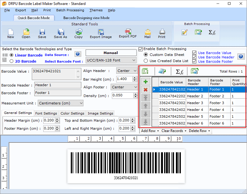 Easy Barcode Label Generator Software