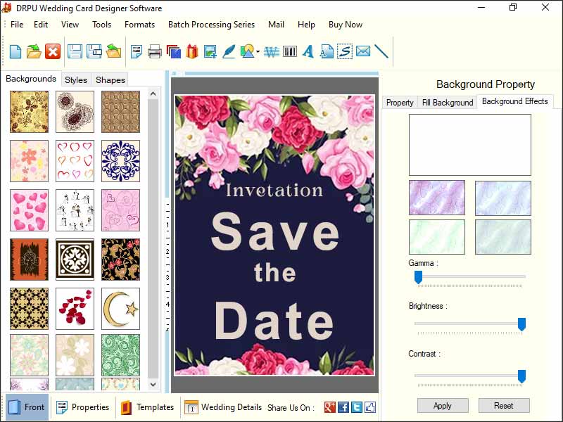 Bulk Marriage Template Program screenshot Bulk Marriage Template Program screenshot